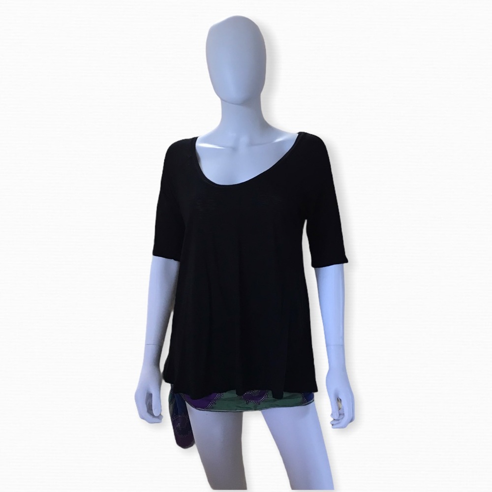 LAmade Black Short Sleeve Tee, S